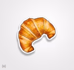 استیکر/ برچسب کروسان