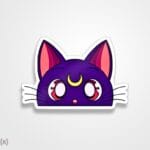 استیکر/ برچسب Luna
