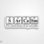 استیکر/ برچسب sarcasm