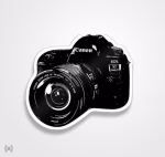 استیکر/ برچسب canon