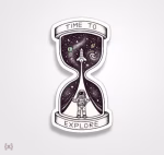 استیکر/ برچسب ?time to