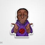 استیکر/ برچسب khaby