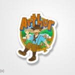 استیکر/ برچسب Red Dead 11