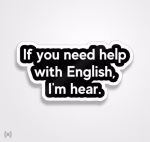 استیکر/ برچسب تیچر زبان