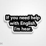 استیکر/ برچسب تیچر زبان