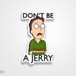 استیکر/ برچسب Jerry