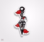 استیکر/ برچسب kunai