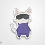 استیکر/ برچسب cat-ime
