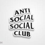 استیکر/ برچسب anti social