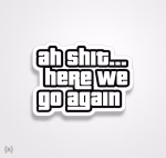 استیکر/ برچسب 17 GTA