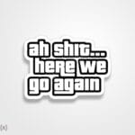 استیکر/ برچسب 17 GTA