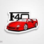 استیکر/ برچسب ماشین 23