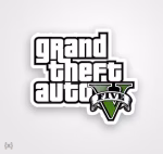 استیکر/ برچسب 23 GTA