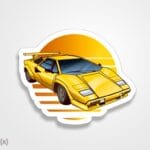 استیکر/ برچسب ماشین 17