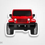 استیکر/ برچسب ماشین 16