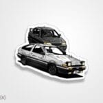 استیکر/ برچسب ماشین 12