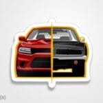 استیکر/ برچسب ماشین 7