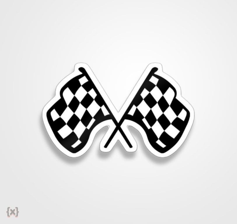 استیکر برچسب (8) استیکر/ برچسب پرچم رالی - تصویر 1