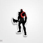 استیکر/ برچسب GOW 4