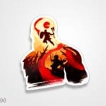 استیکر/ برچسب GOW 13