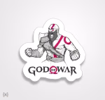 استیکر/ برچسب GOW 7