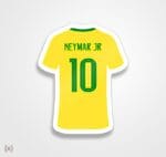 استیکر/ برچسب Jersey 10