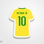 استیکر/ برچسب Jersey 10