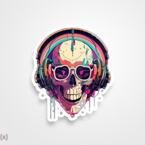 استیکر/ برچسب اسکلت