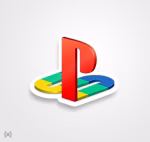 استیکر/ برچسب PS logo2