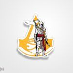 استیکر/ برچسب Assassin's 25