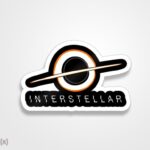 استیکر/ برچسب 1 Interstellar