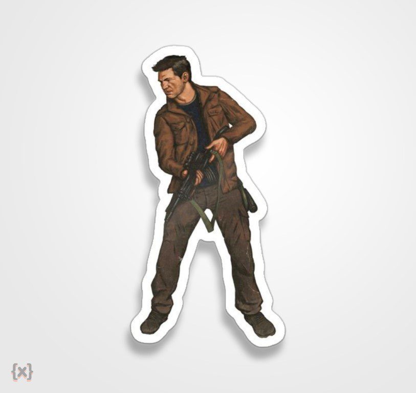 برچسب (24) استیکر/ برچسب 6 Uncharted - تصویر 1