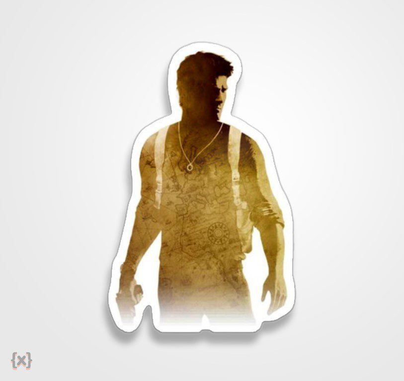برچسب (30) استیکر/ برچسب 16 Uncharted - تصویر 1