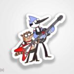 استیکر/ برچسب  regular show