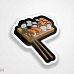 استیکر/ برچسب سوشی