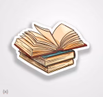 استیکر/ برچسب BOOKI