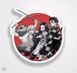 استیکر/ برچسب Demon Slayer