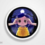 استیکر/ برچسب کرولاین