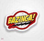 استیکر/ برچسب bazinga