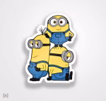 استیکر/ برچسب minions