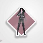 استیکر/ برچسب 21 The Witcher