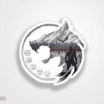 استیکر/ برچسب 20 The Witcher