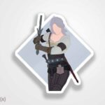 استیکر/ برچسب 17 The Witcher