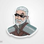استیکر/ برچسب 16 The Witcher