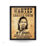 تابلو و پوستر 3 - Wanted red dead