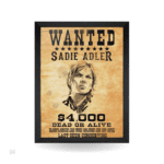 تابلو و پوستر 4 - Wanted red dead