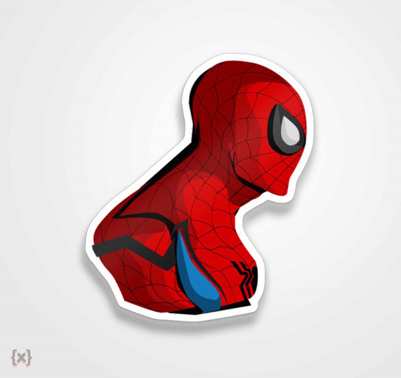 برچسب استیکر (13) استیکر/ برچسب اسپایدرمن 16 - تصویر 1
