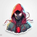 استیکر/ برچسب اسپایدرمن 11