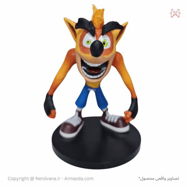 اکشن فیگور کراش باش - Crash Bandicoot 😃 - تصویر 5