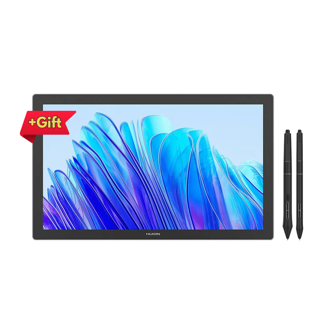 HuionKamvaspro19 nerdvana مانیتور طراحی حرفه ای Huion Kamvas Pro 19 + 🎁 هدیه نردوانا + 🦺 گارانتی - تصویر 1
